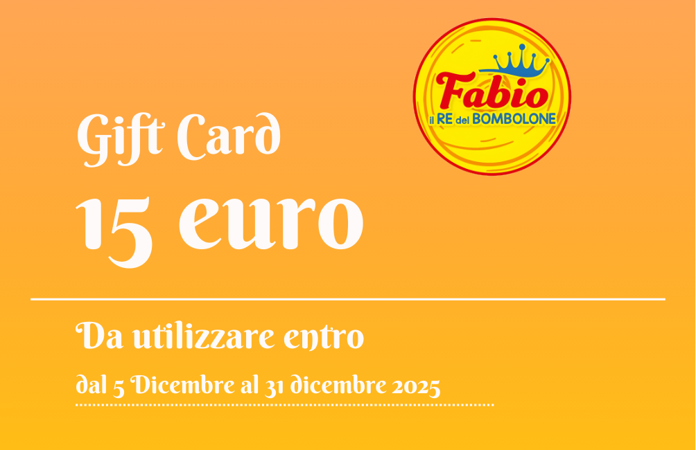 Gif Card Fabio il re del bombolone