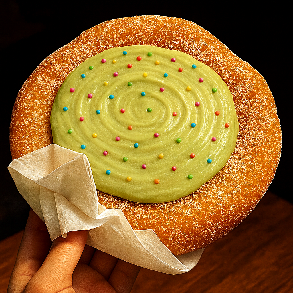 La Schiacciata del Re al Pistacchio