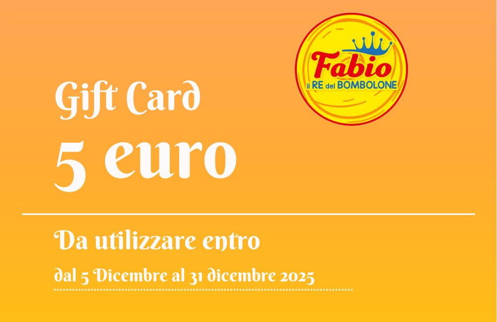 Gif Card Fabio il re del bombolone